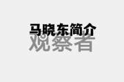 马晓东简介_马晓东是什么电视剧的人物