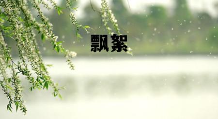 飘絮_飘絮和雪姬谁更厉害